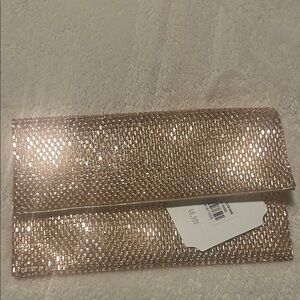 Rose Gold Clutch Bag